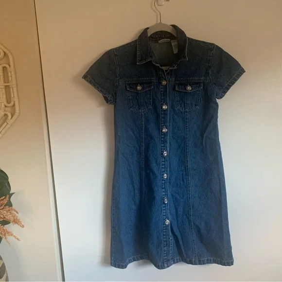 knee length dresses for ladies Daisie Denim Dress main image 1